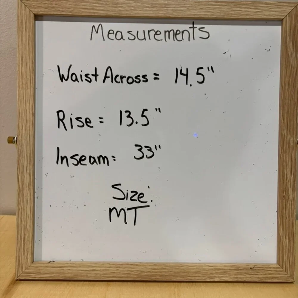 American Tall Womens Pajama Pants Pink Plaid Joggers Size Medium Tall MT - Picture 6 of 6